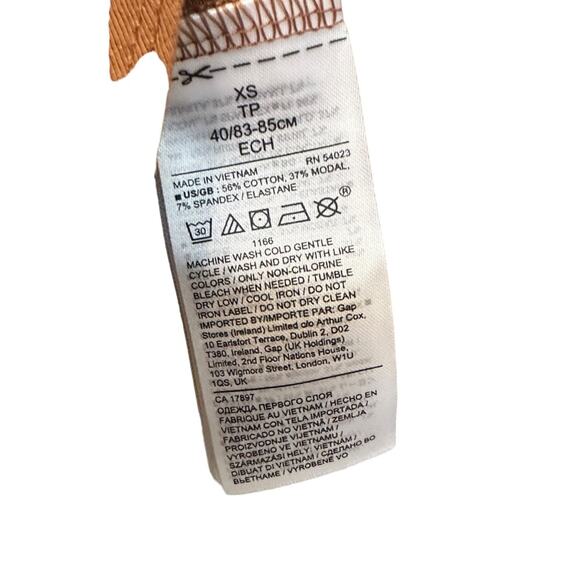 True hues Banana Republic brown tan bodysuit size XS - Picture 2 of 6